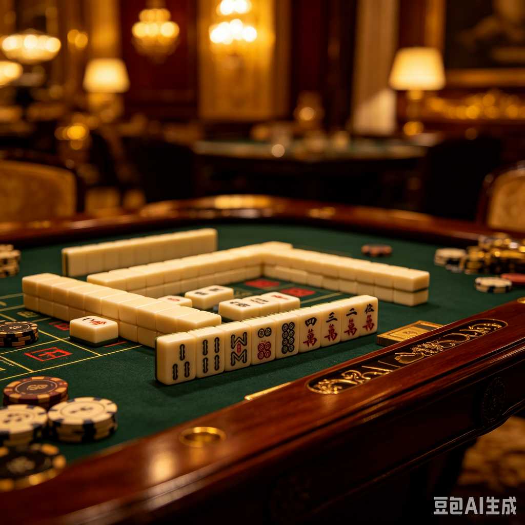 classic text mahjong set